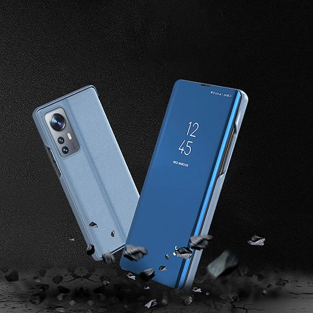 Puzdro Clear View pre Xiaomi 12 Lite - Modrá