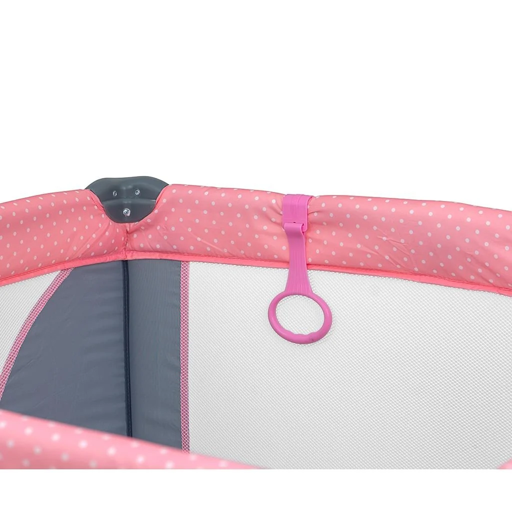 Detská skladacia ohrádka Milly Mally Fun Pink Bear , 20C45060