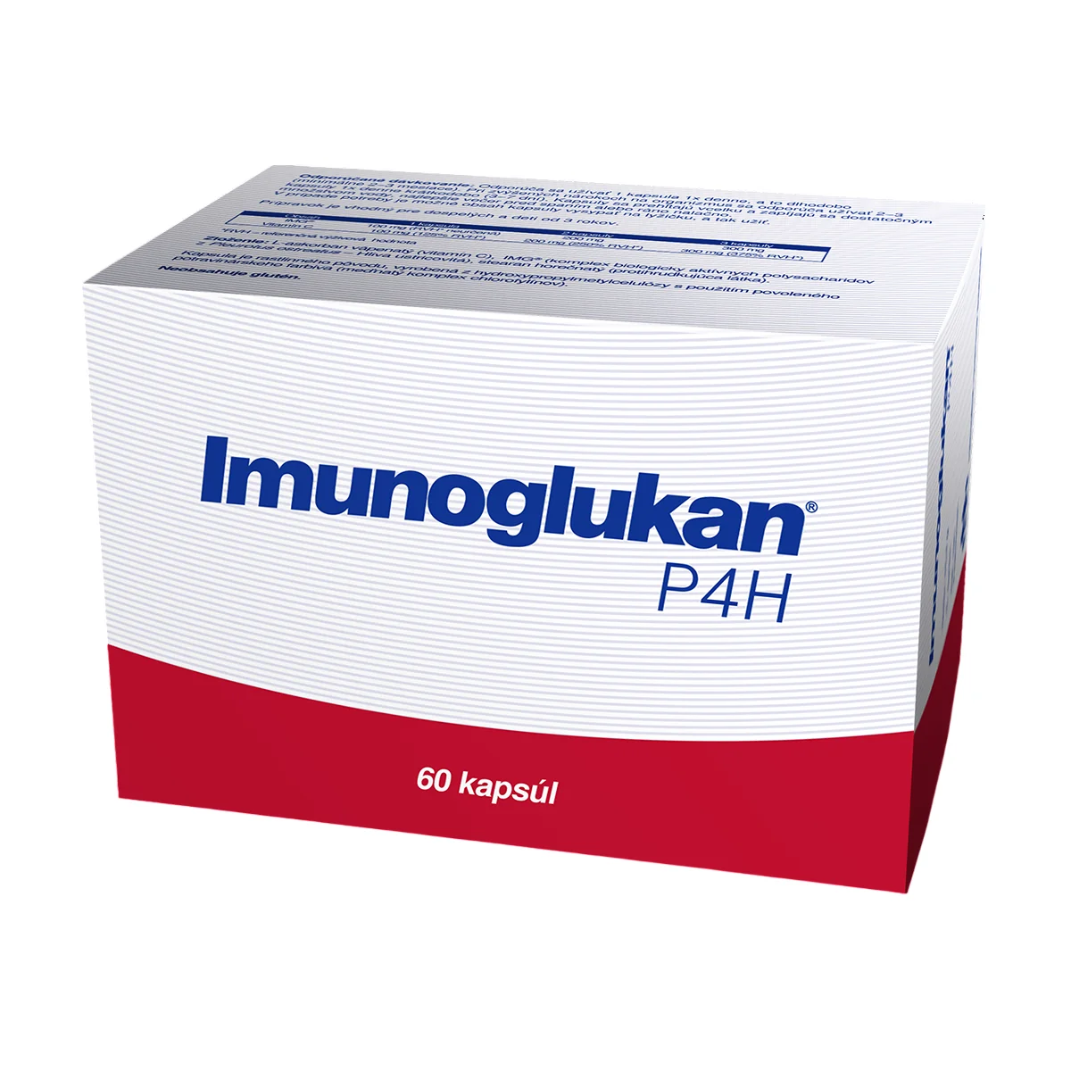 Imunoglukan P4H 100 mg 1×60 cps, výživový doplnok