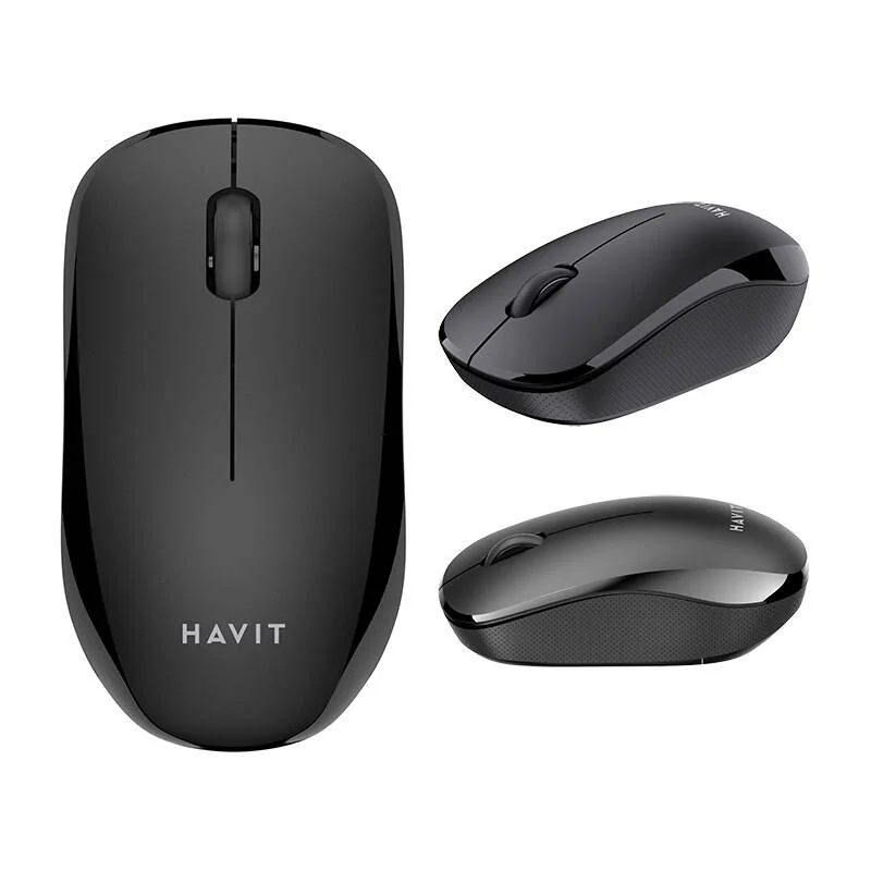 HAVIT MS66GT bezdrôtová myš, čierna