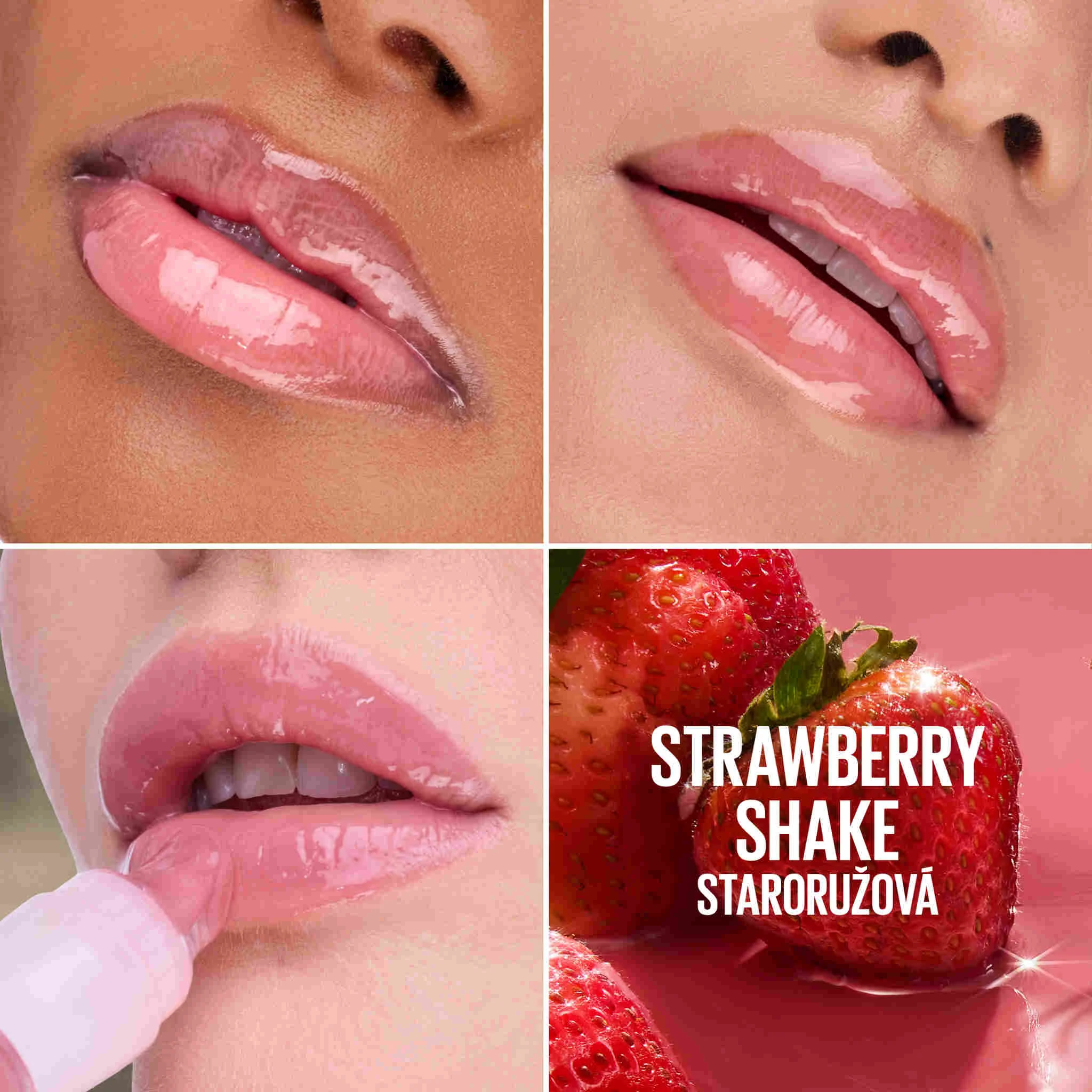 MAYBELLINE NY LIFTER GEL OLEJOVÝ GÉL NA PERY 006 STRAWBERRY SHAKE 6,6 ml