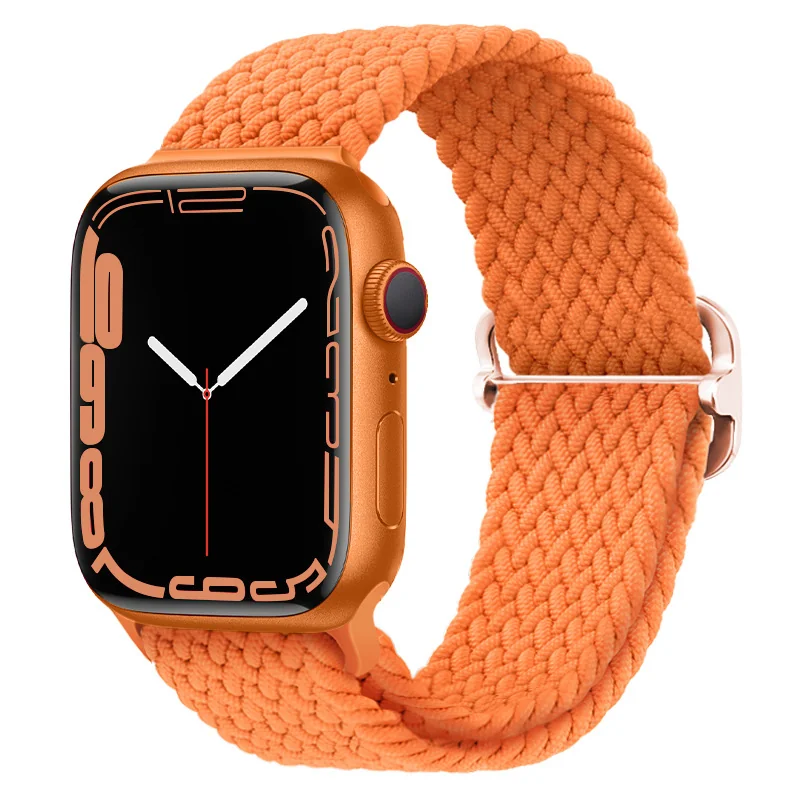BStrap Elastic Nylon remienok na Apple Watch 42/44/45mm orange