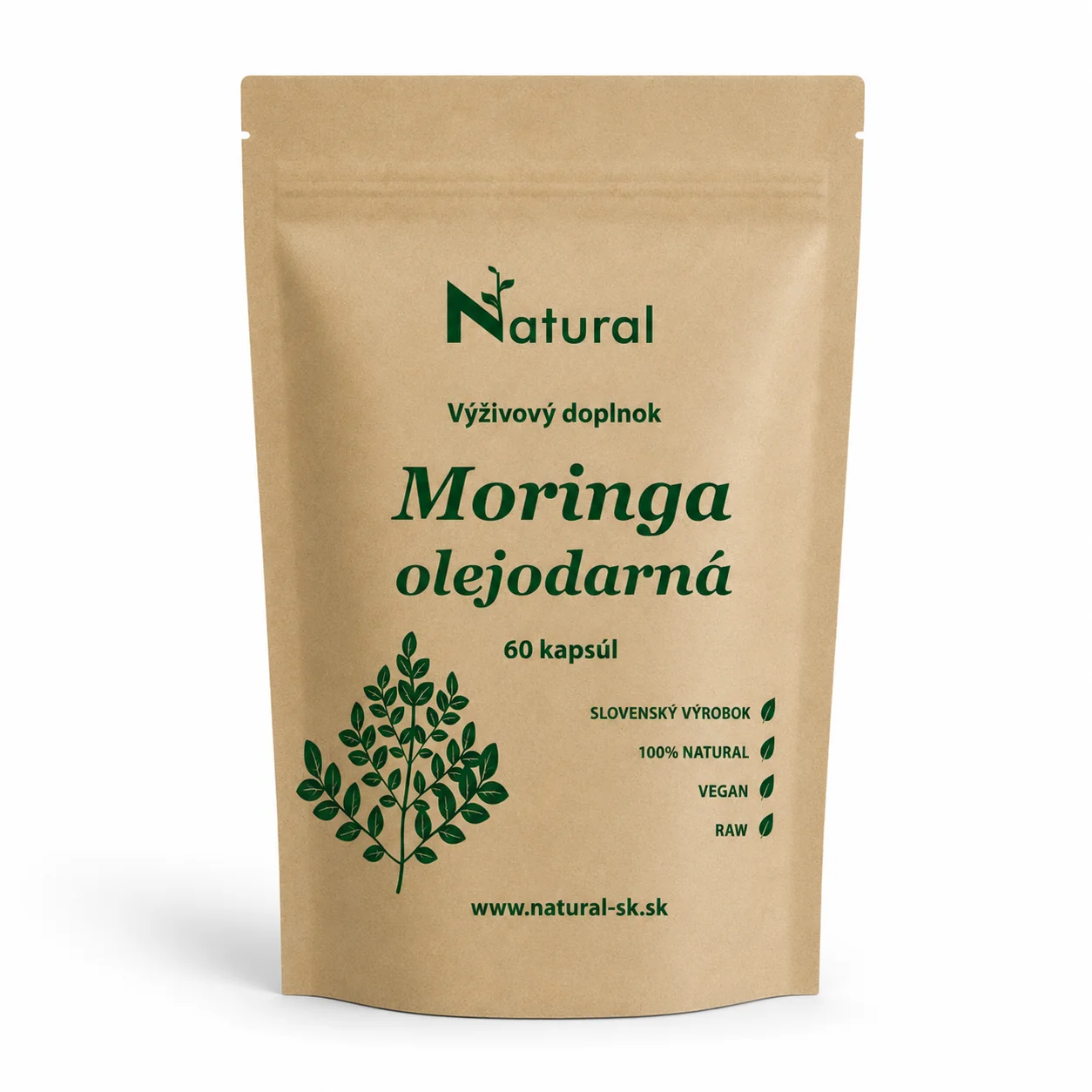 Moringa olejodarná - 310 mg - 60 kapsúl