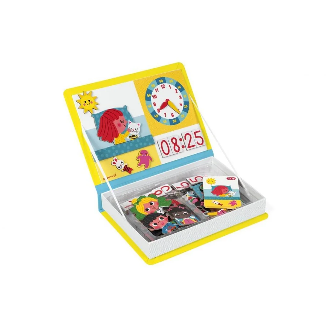Janod Magnetibook Hodiny 