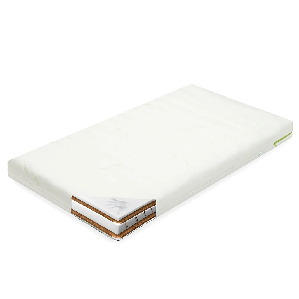 Detský matrac New Baby CLASSY 120x60x12 cm Visco-molitan-kokos Aloe