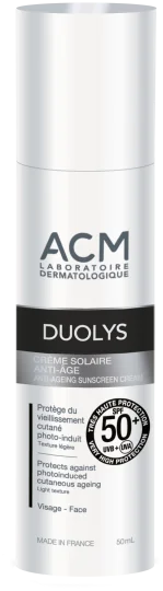 ACM DUOLYS Ochranný KRÉM SPF 50+ 1×50 ml, proti starnutiu pleti