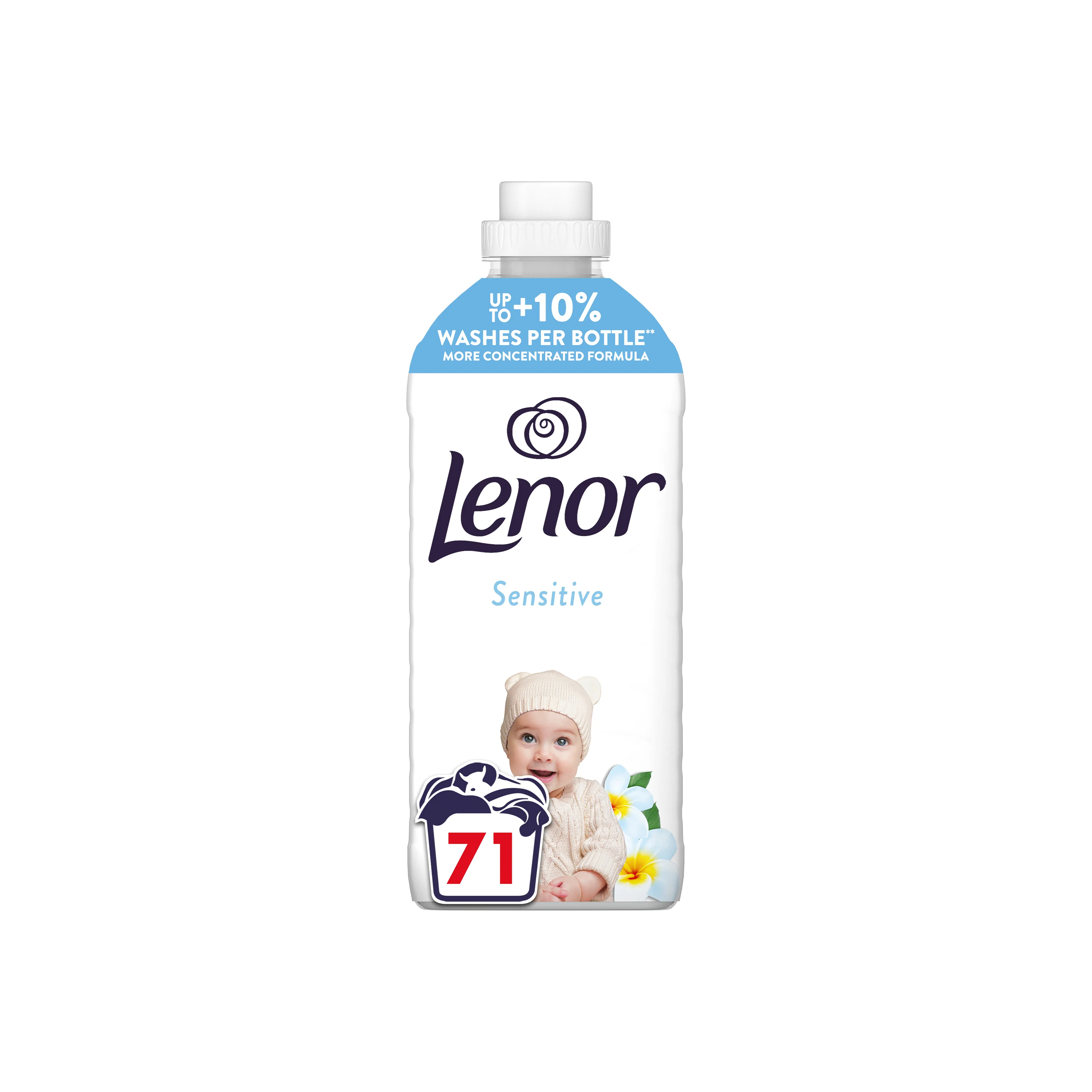 Lenor Sensitive aviváž, 71 praní 1491 ml