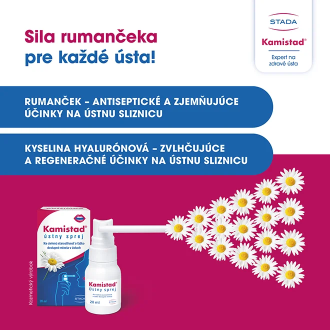 KAMISTAD® ústny sprej 1×20 ml, ústny sprej