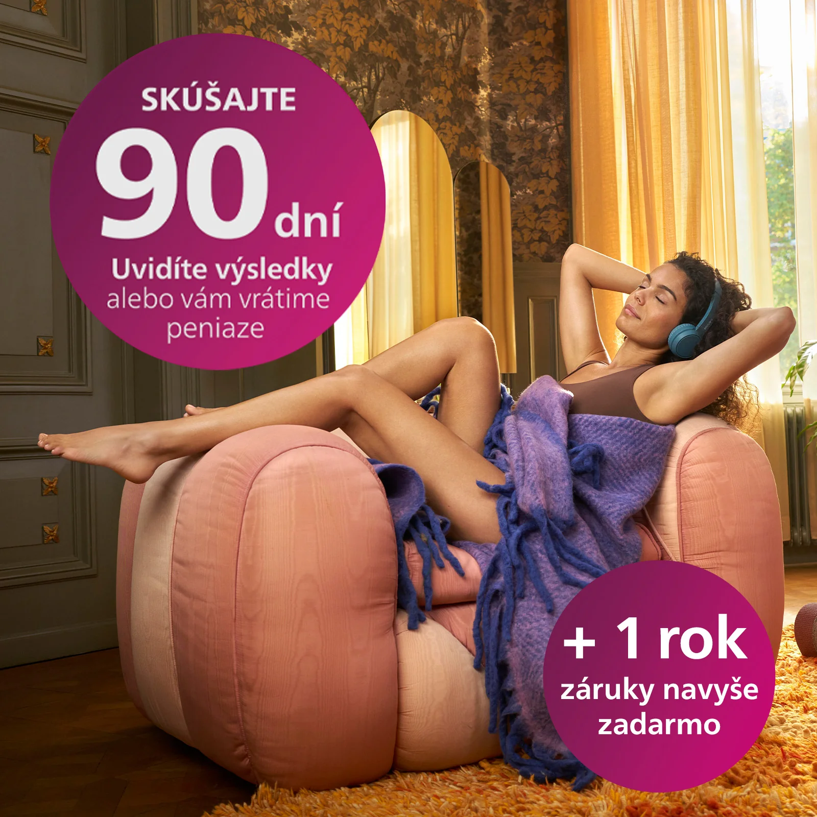 Philips Lumea IPL 7000 SC1994/00, použitie na telo 1 x 1 ks, IPL epilator