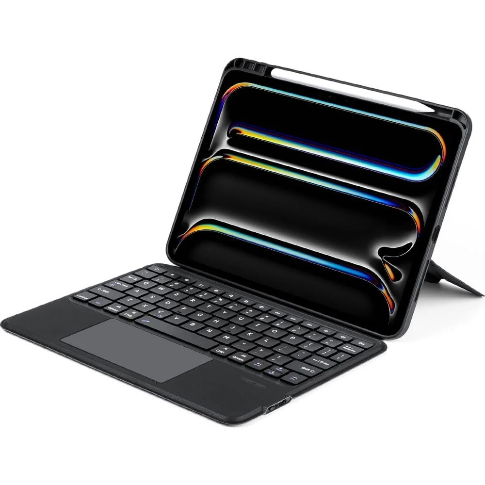 Dux Ducis DK puzdro s klávesnicou na iPad Pro 11'' 2024, čierne