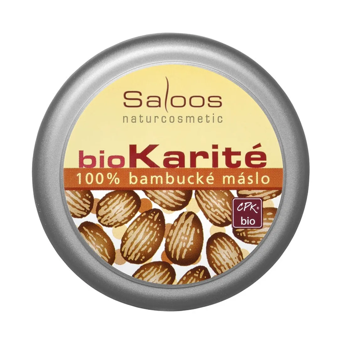 Saloos bioKarité 100% bambucké maslo 1×50 ml, čistý prírodný produkt