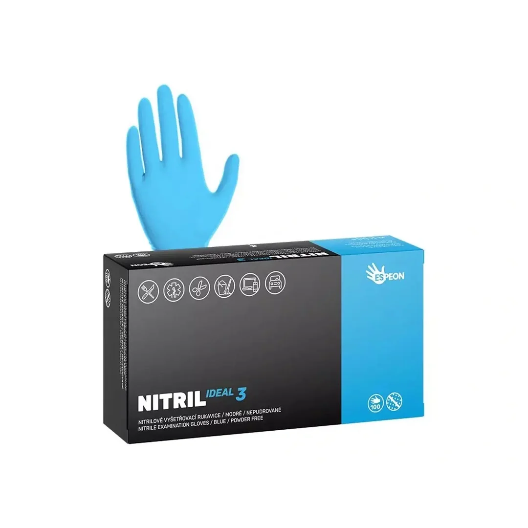 Nitrilové rukavice NITRIL IDEAL3 100ks
