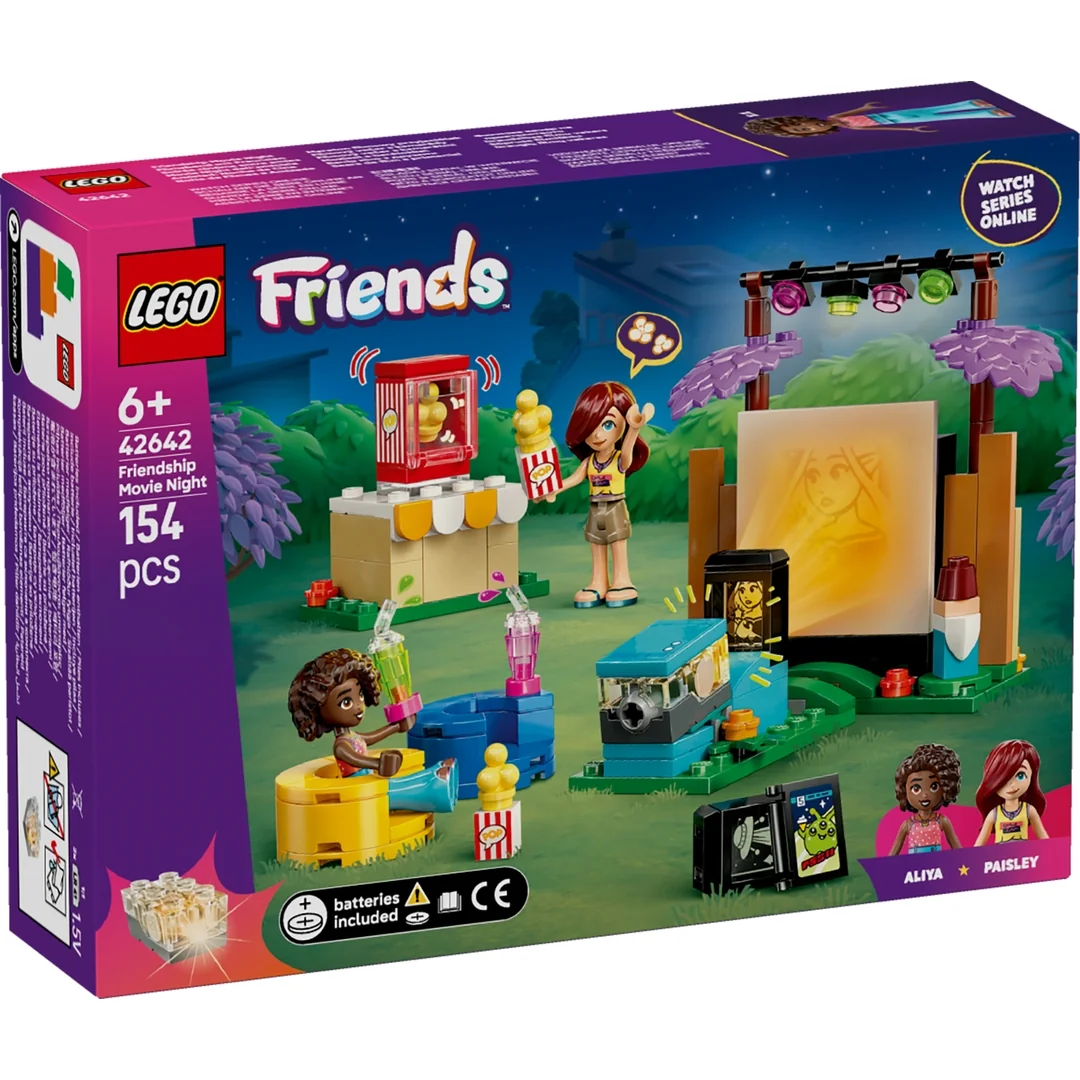 LEGO® Friends 42642 Filmový večer s kamarátmi