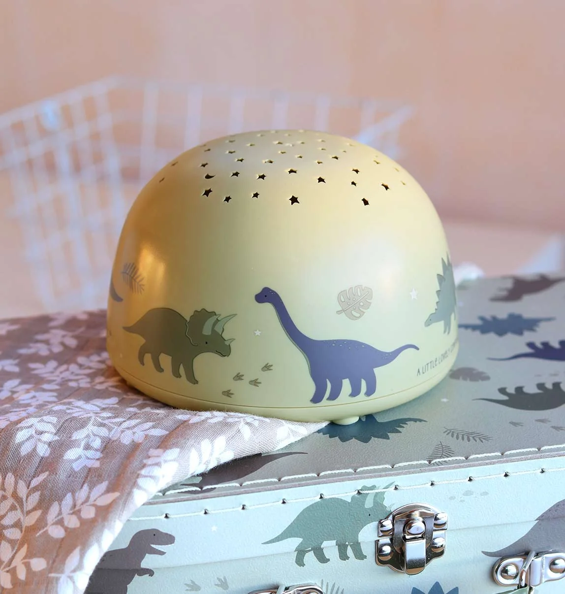 A Little Lovely Company - lampa s projektorom - dinosaury
