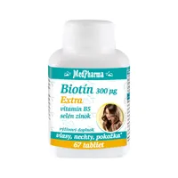 MedPharma Biotín 300 µg Extra
