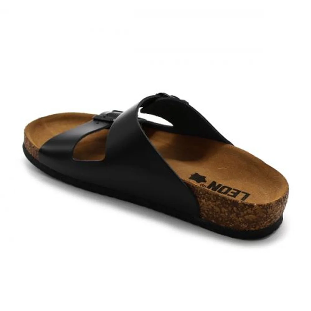 4010 Dámska zdravotná celokožená obuv s prackou čierna lesklá 39 - 25cm, čierna, 2,0 cm