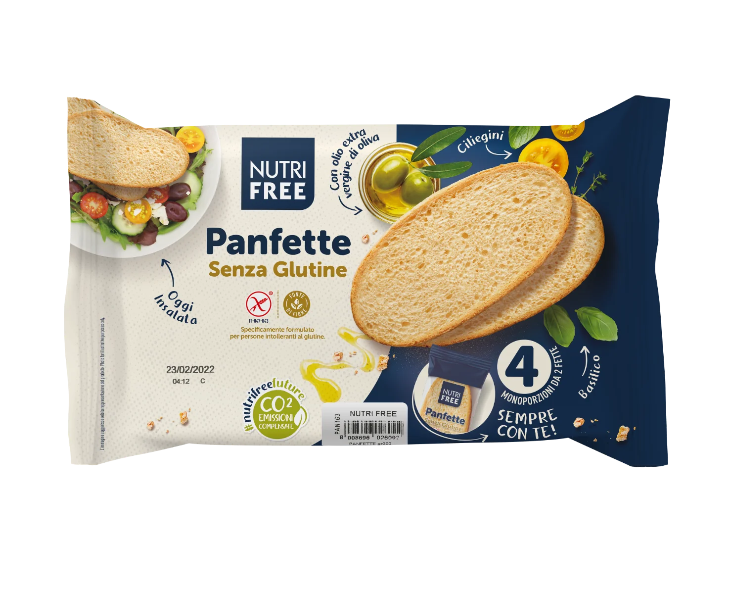 Nutrifree Panfette  - domaci chlieb  krájaný 1×300g, krájaný chlieb