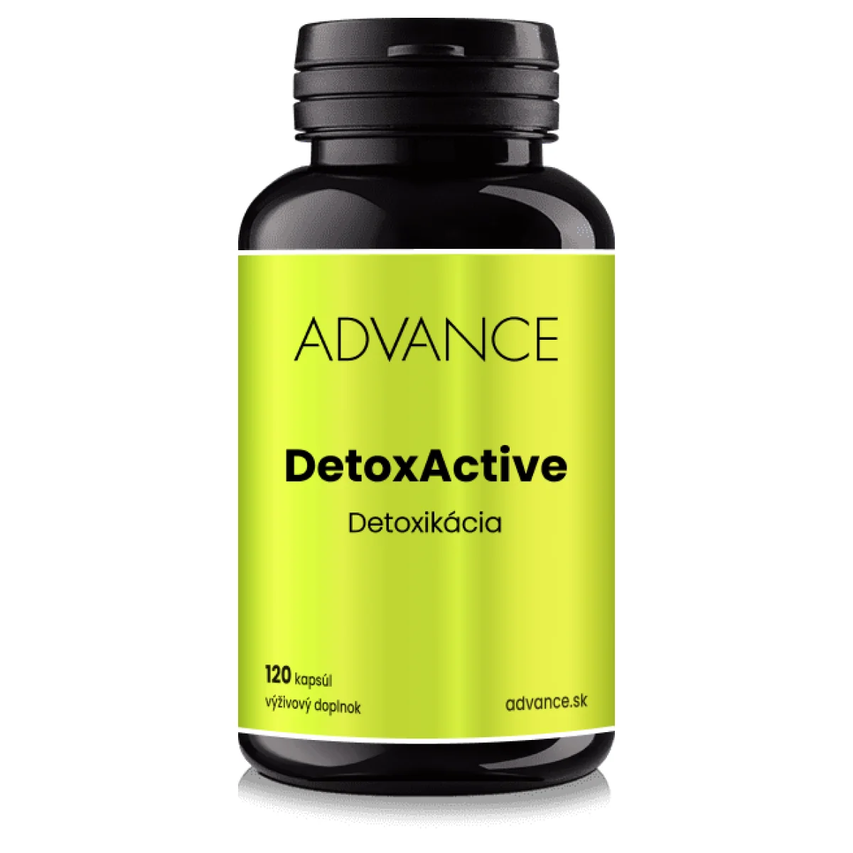 ADVANCE DetoxActive 120 kapsúl - detoxikácia 1×120 cps, výživový doplnok