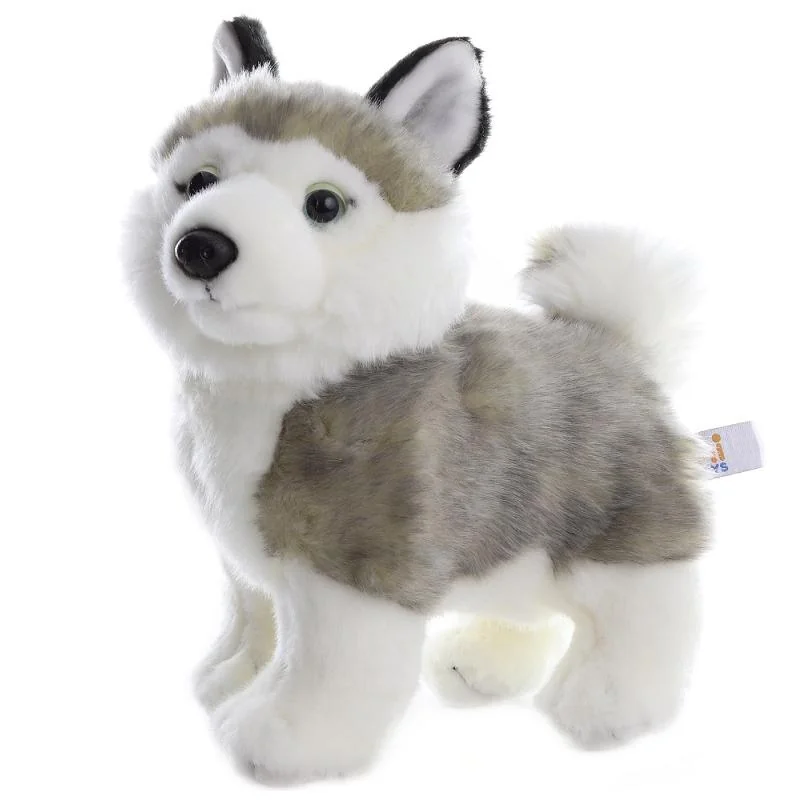 Pes Husky plyšový 22cm