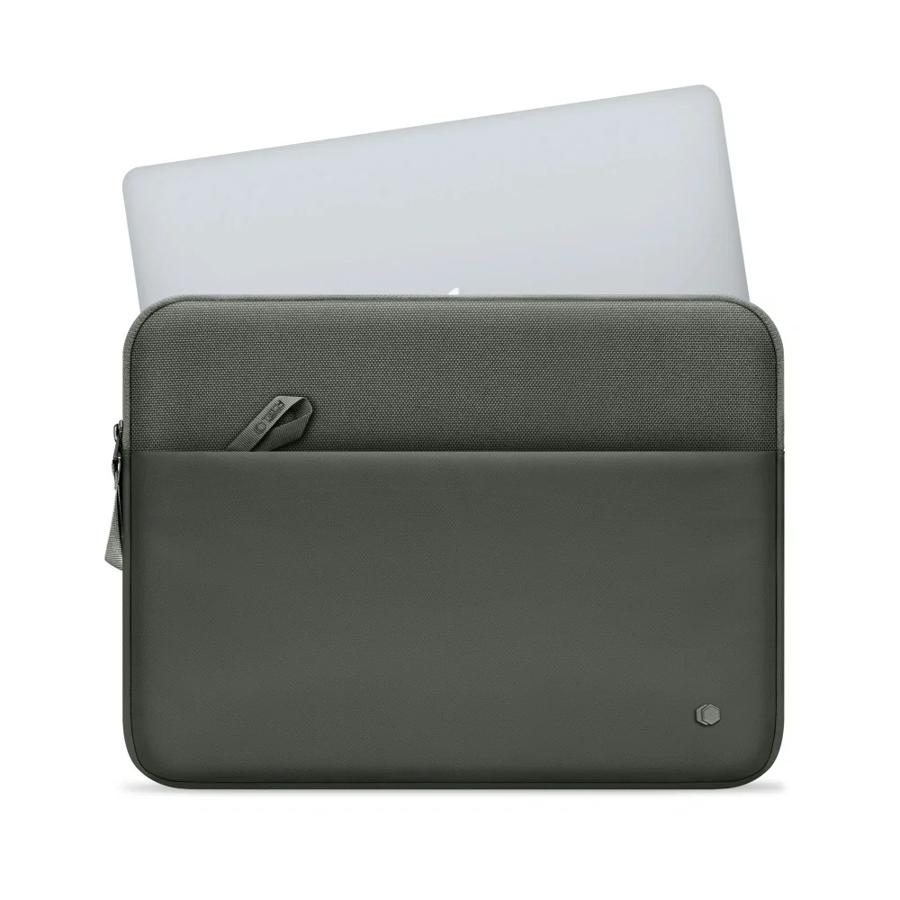 Tech-Protect Sleeve Cover obal na notebook 15-16'', tmavozelený