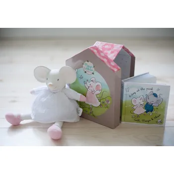 Meiya&Alvin darčekový set DELUXE knižka + hračka myška Meiya 1×1 kus