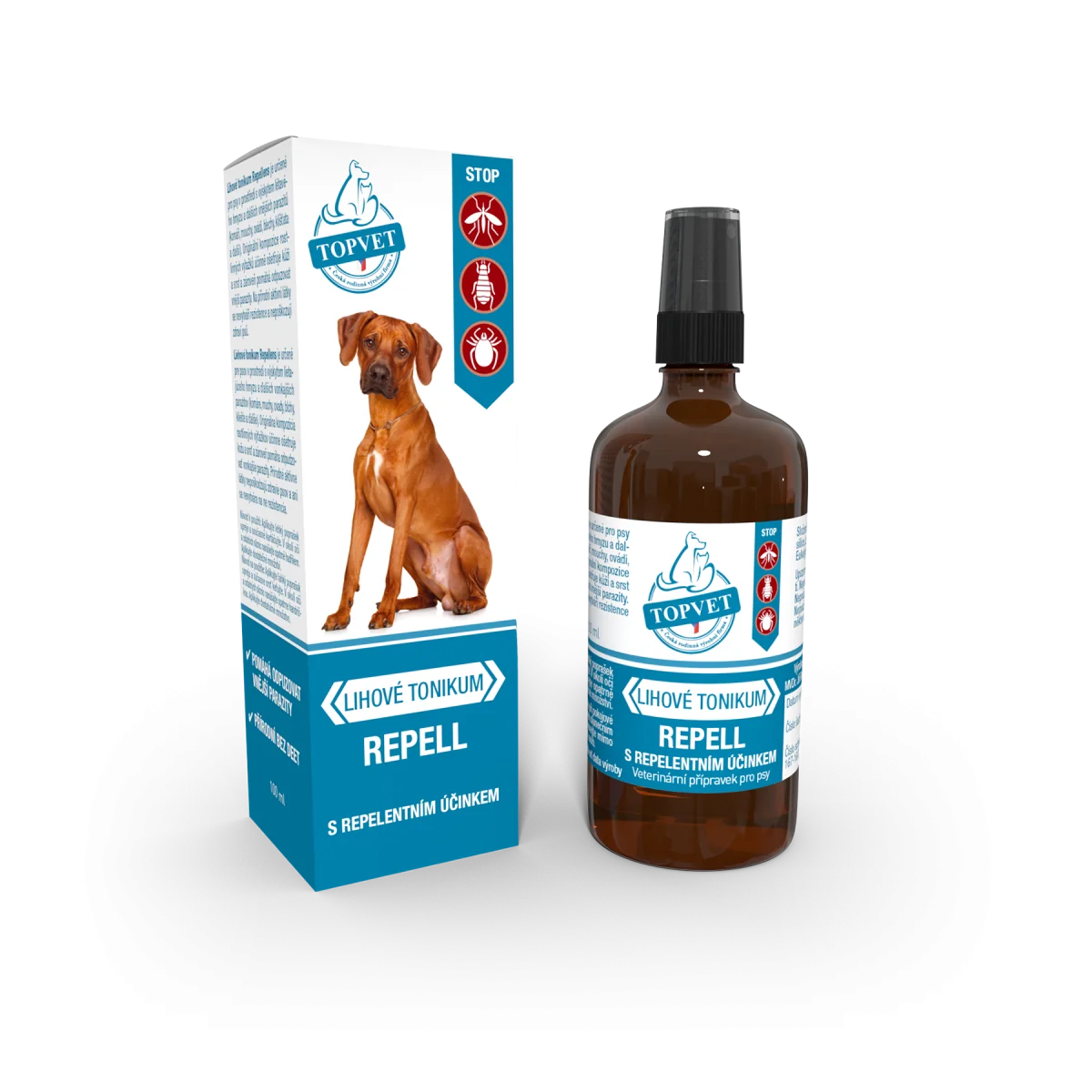 REPELL alkoholové tonikum pre psov 100 ml - Green idea