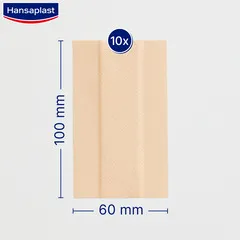 Hansaplast Universal Water resistant 1×1 ks, vodeodolná náplasť