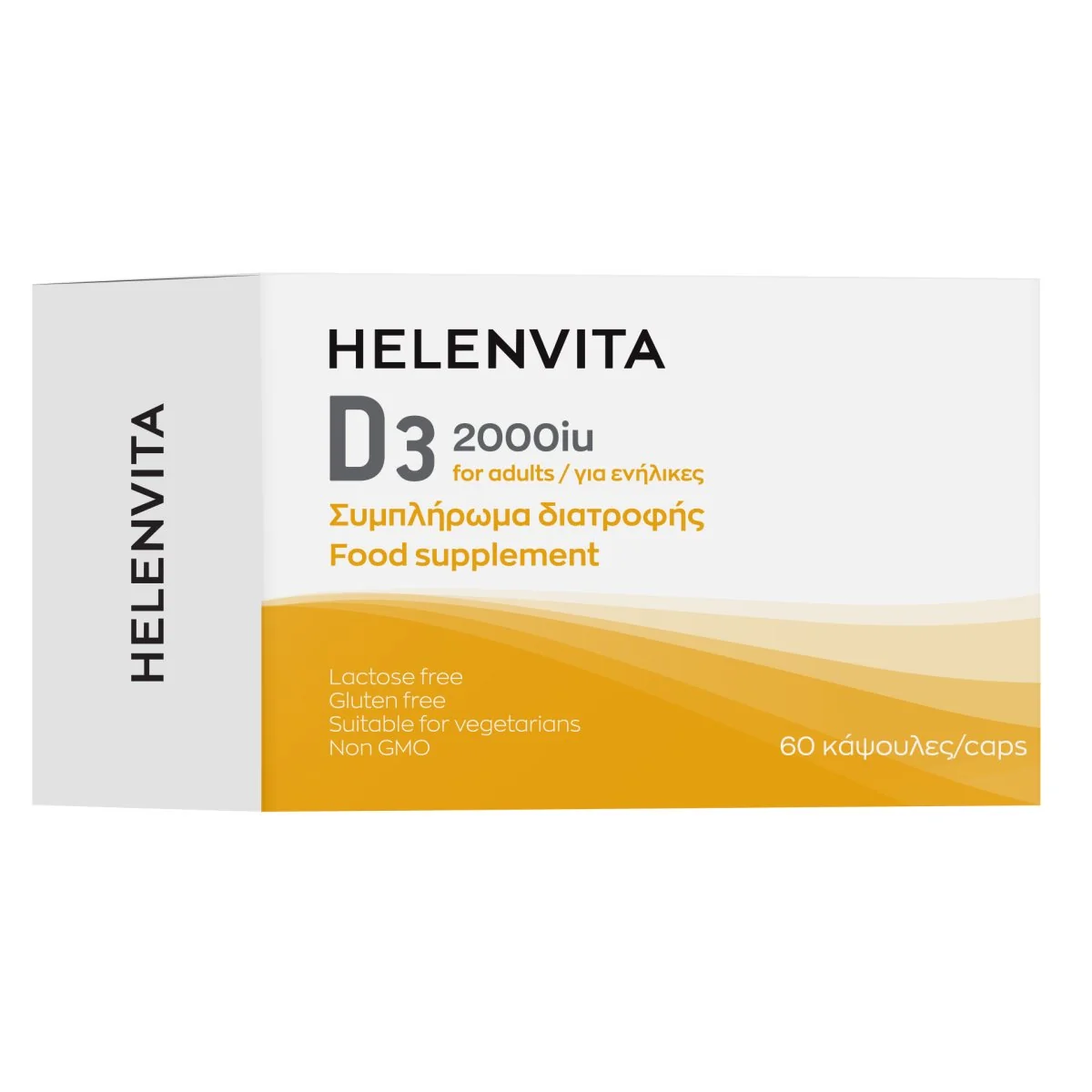 Helenvita Vitamín D3 2000 IU 60 kapsúl 50 µg
