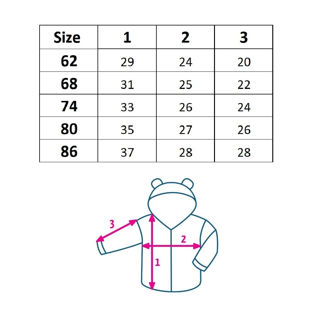 Dojčenské legíny a body Koala Panther girl 62 (3-6m), 20C53820