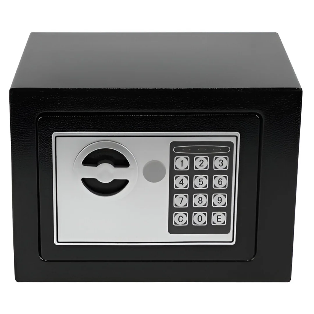 MG Lock trezor na kód, čierny