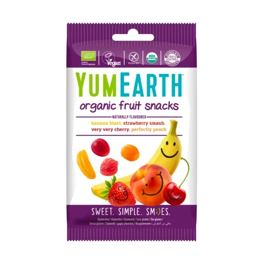 YumEarth Gumové ovocie 50 g