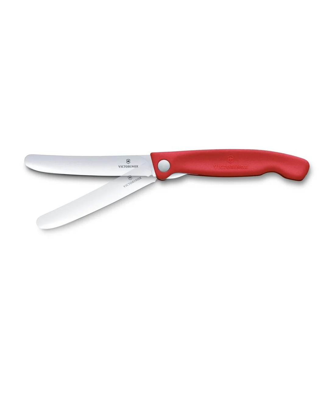 Swiss Classic, piknikový nôž, 11 cm, rovný, červený, v krabičke