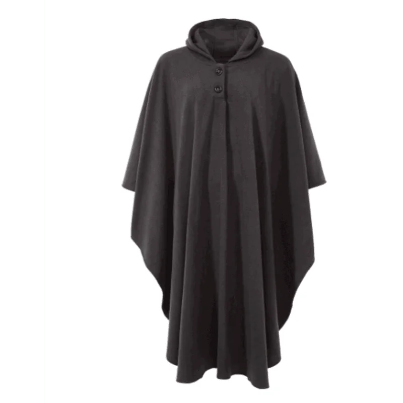 Hrejivá prikrývka na invalidný vozík s kapucňou (pončo)
