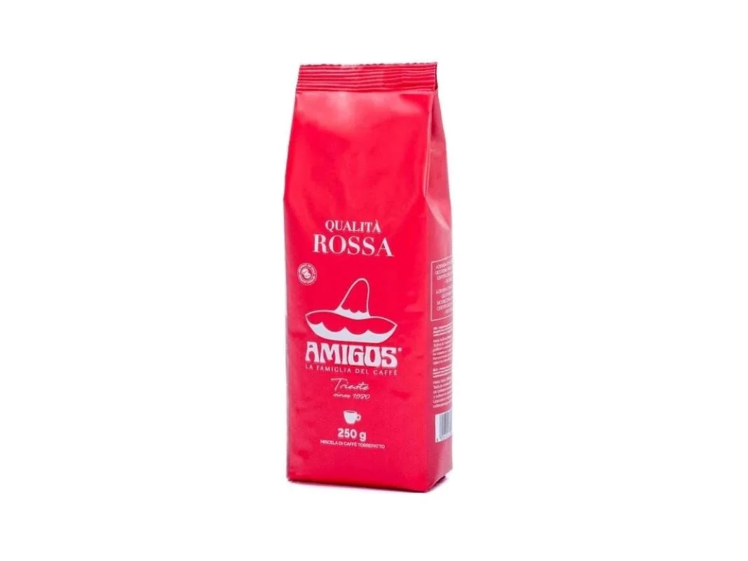 Amigos Caffé Trieste Qualitá Rossa zrnková káva 250 g
