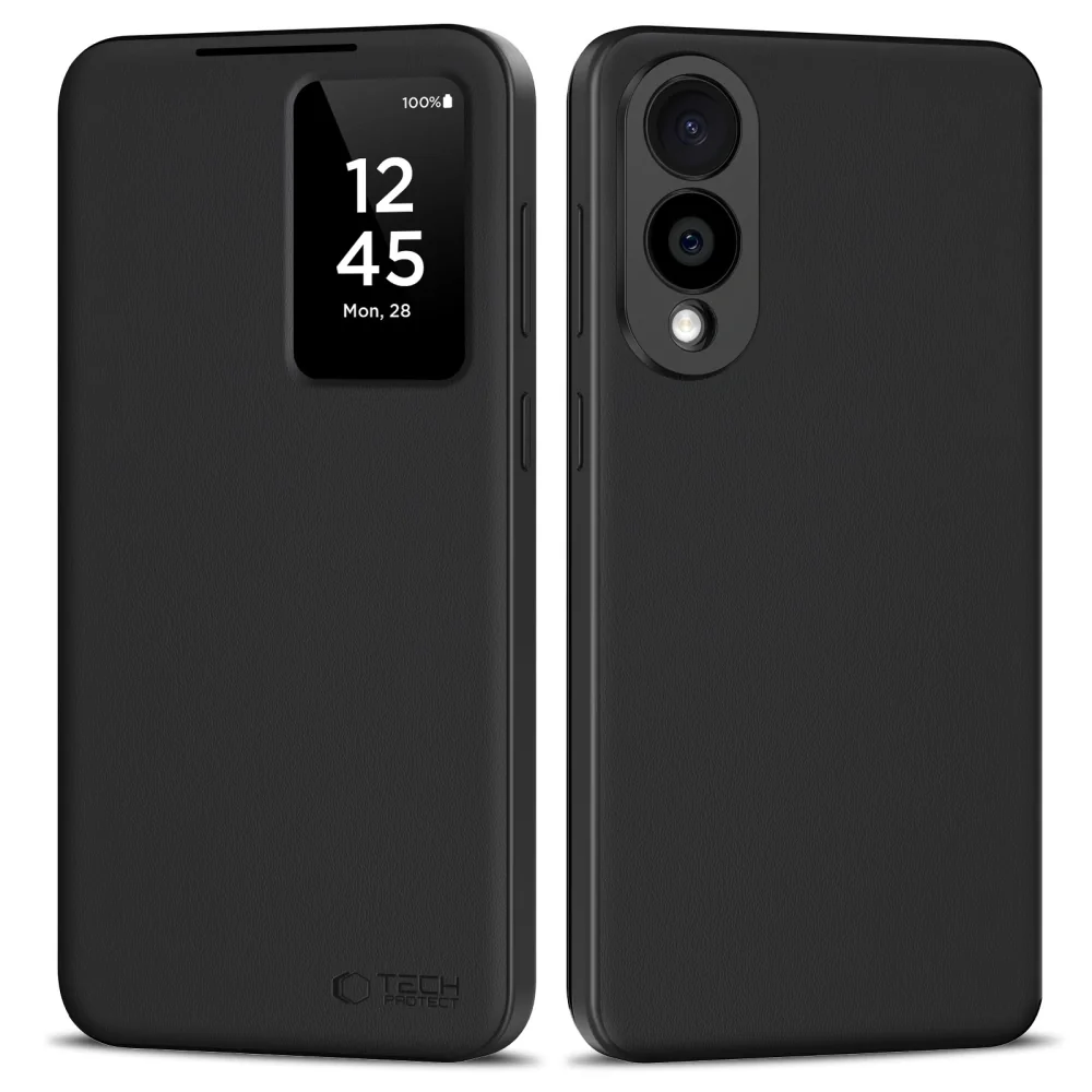 Tech-Protect Smart Wallet knižkové puzdro na Samsung Galaxy S25 Edge, čierne