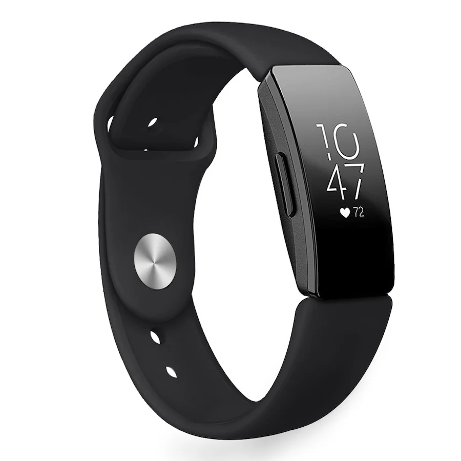 BStrap Silicone (Large) remienok na Fitbit Inspire black