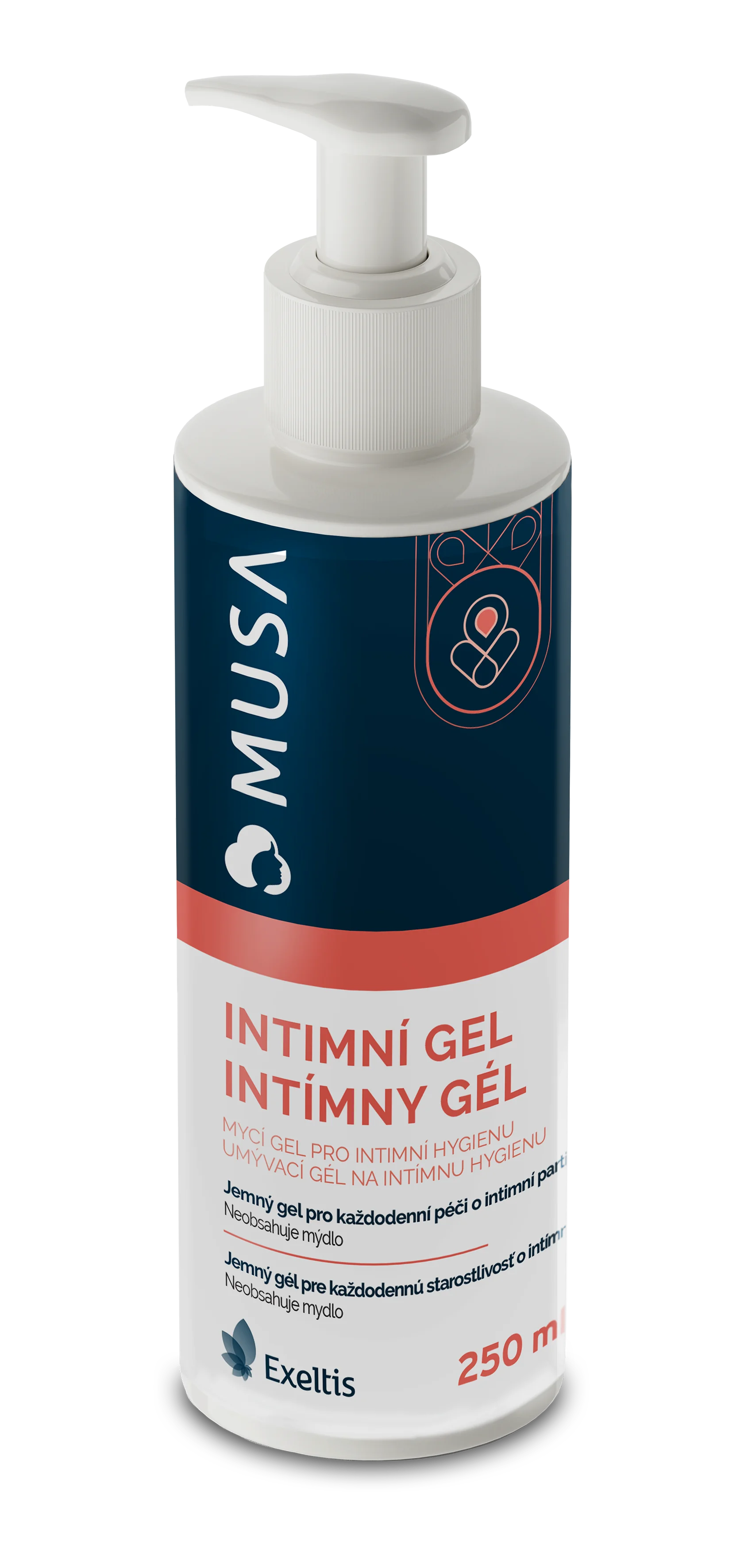 MUSA Intímny gél 250 ml