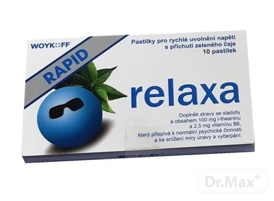 relaxa RAPID - Woykoff 1×10 ks, výživový doplnok