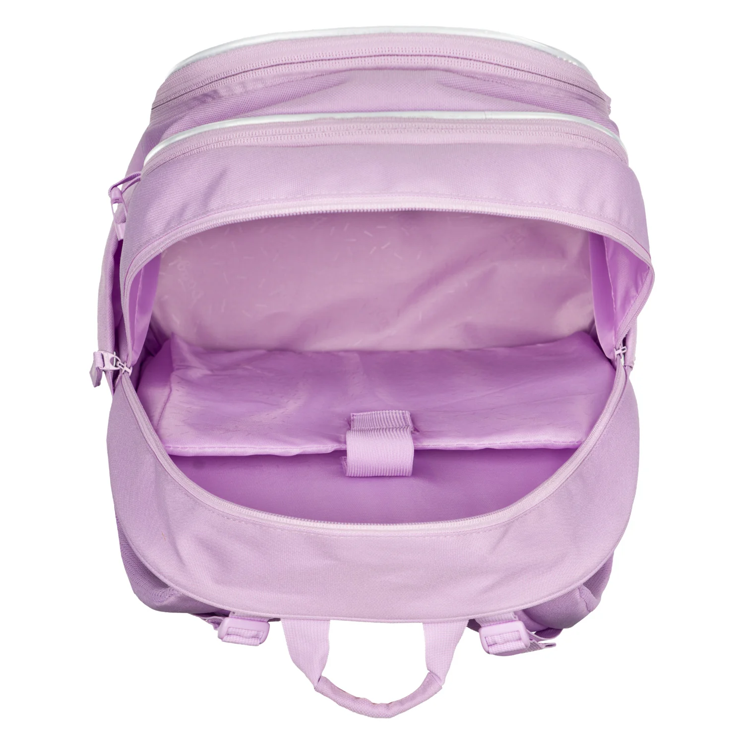 Baagl Školský batoh Core Lavender 25 l fialový, reflexný