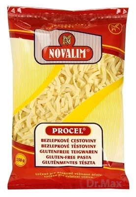 PROCEL - BEZLEPKOVÉ CESTOVINY, REZANCE 1×250 g, potravina