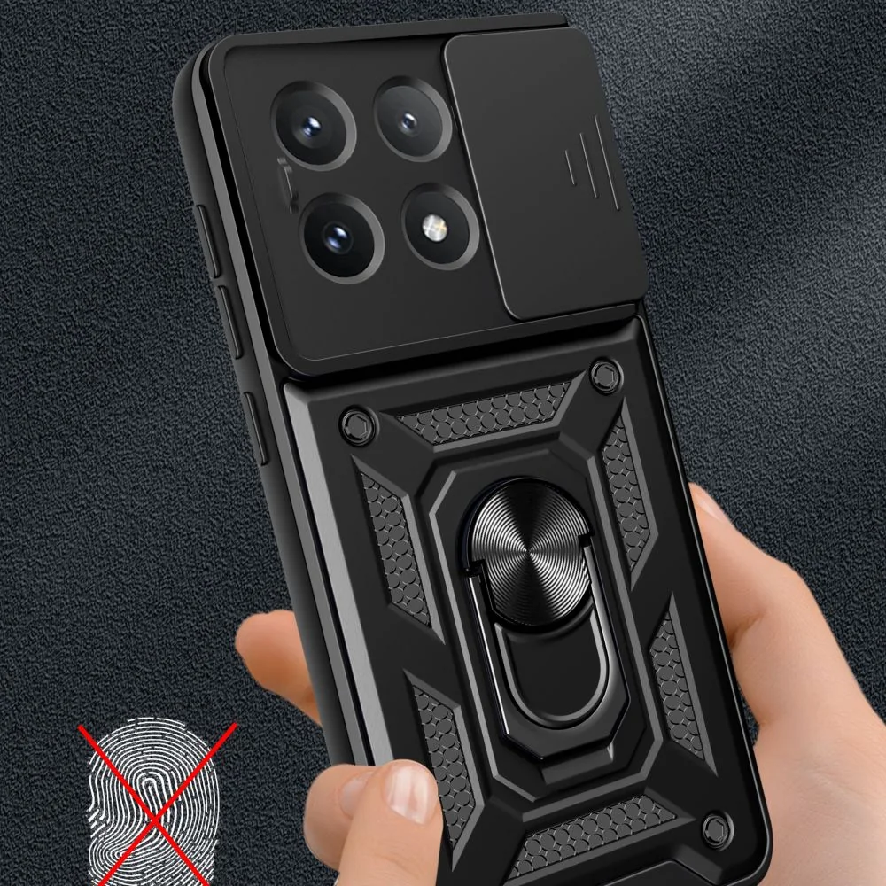 Tech-Protect Camshield kryt na Xiaomi Poco X6 Pro 5G čierny