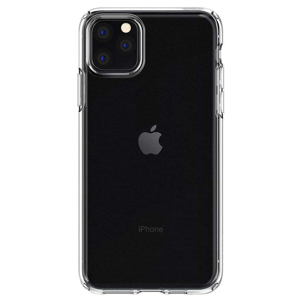 Spigen Liquid Crystal silikónový kryt na iPhone 11 Pro, priesvitný