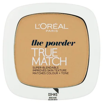 Loreal Paris True Match púder Golden Beige W3 1×9 g, púder