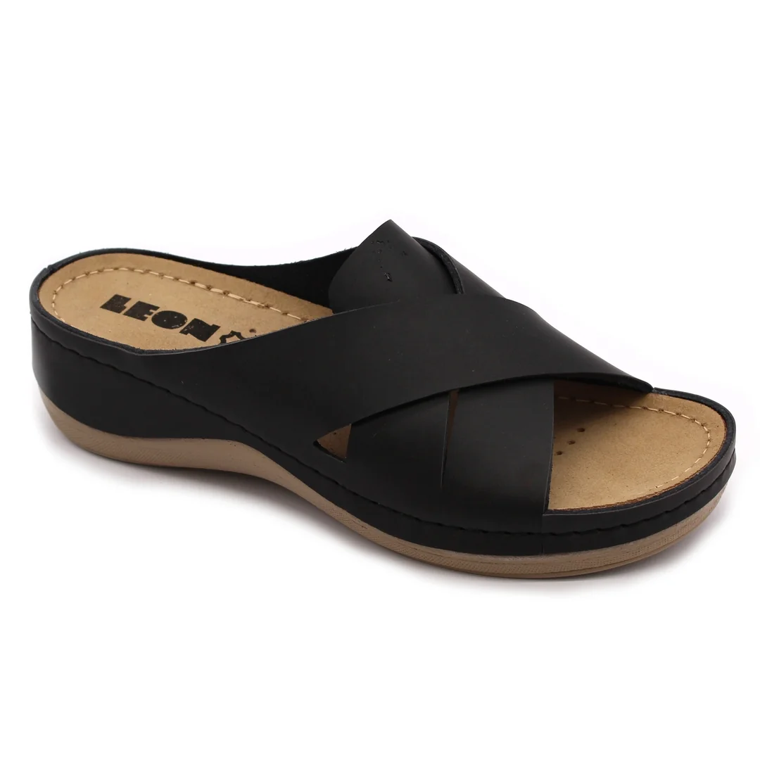 932 Dámska zdravotná celokožená obuv s prackou 35 - 22 cm, biela, 4,5 cm