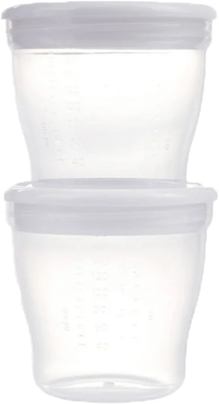 Canpol babies Poháriky na uskladnenie materského mlieka (aj zmrazením) 180ml 1×4 ks, poháriky na materské mlieko