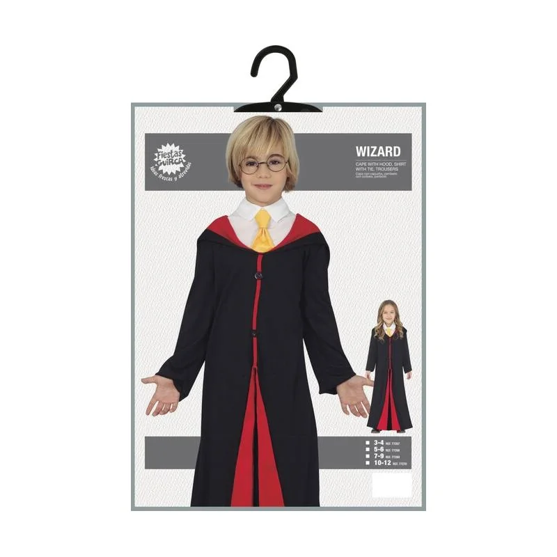Kostým Harry Potter kúzelník unisex 5-6 rokov