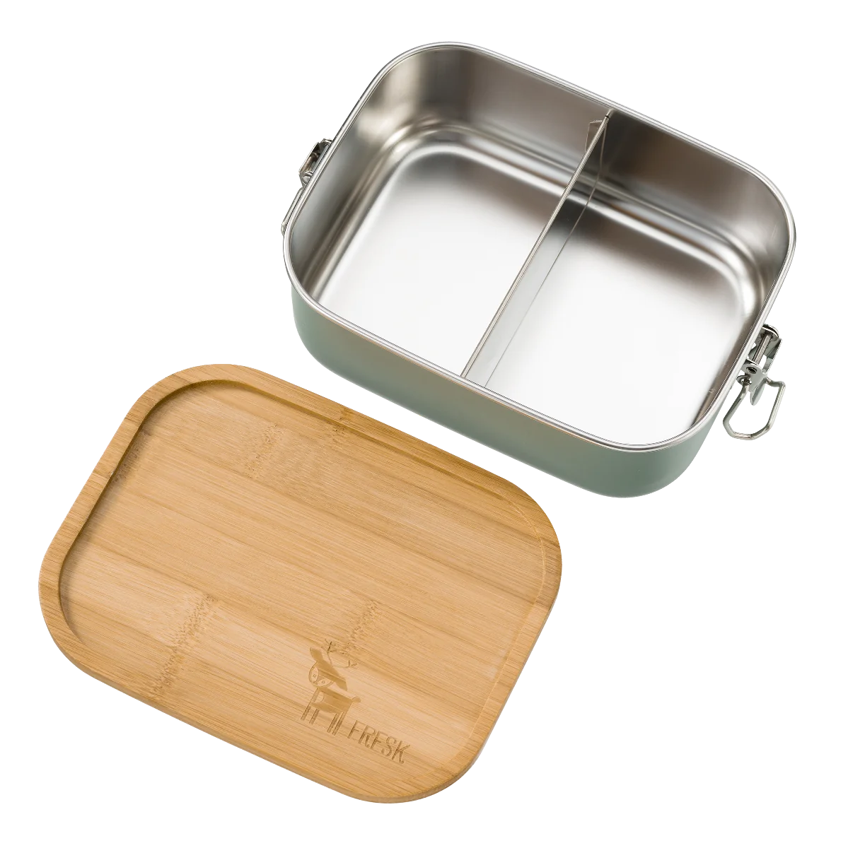 FRESK desiatový box UNI Chinois Green 1×1 ks, desiatový box