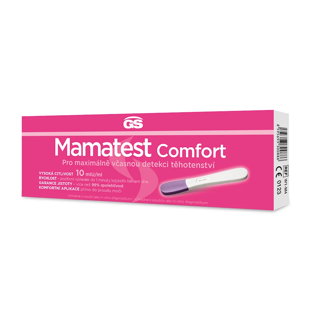 GS-MAMATEST COMFORT 1×1ks, tehotenský test