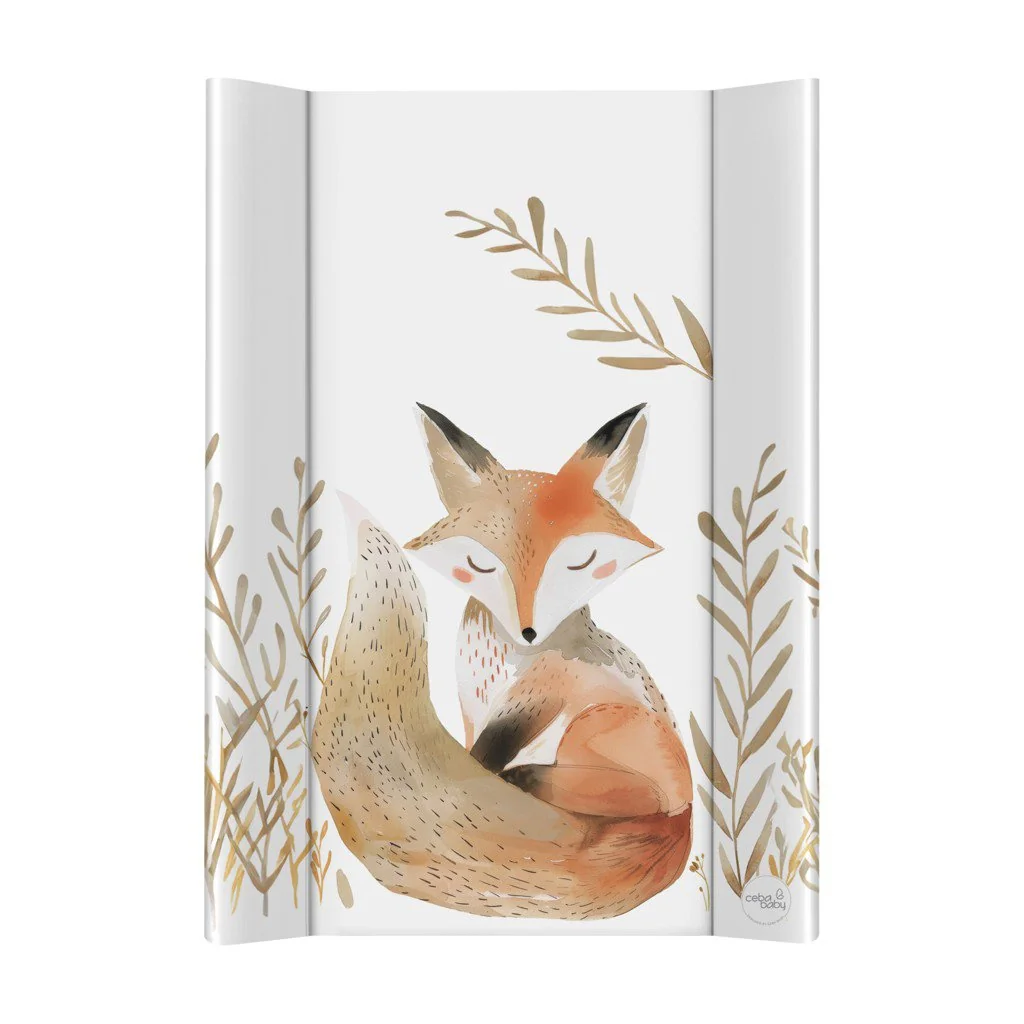 Podložka prebaľovacia 2-hranná s pevnou doskou (50x70) Basic Red Fox