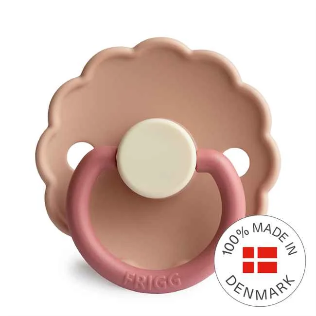 FRIGG Daisy silikónový cumlík Peony,   0-6m 1×1 ks, cumlík